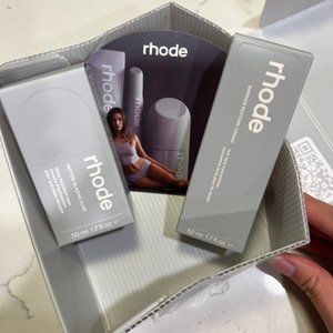 SET OF 2 Rhode Skin Barrier Restore Cream and Peptide Glazing Fluid Set